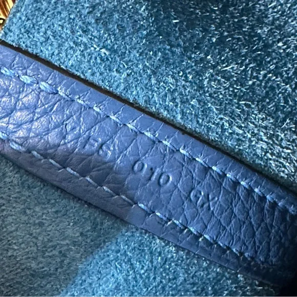 HERMES Picotin 18 Taurillon Clemence Gold Hardware Stamp Y 2021 Color Mykonos - Picture 10 of 10